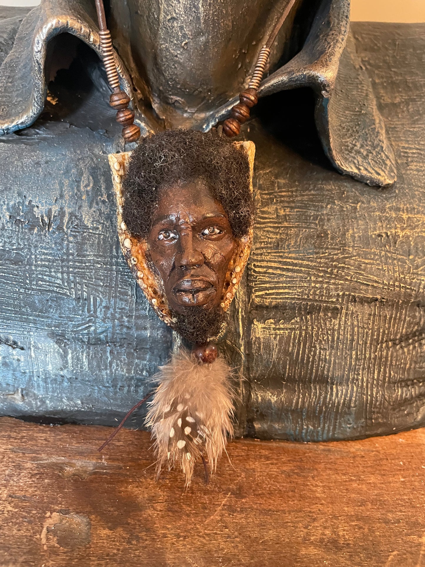 Male Gator Jawbone Necklace II